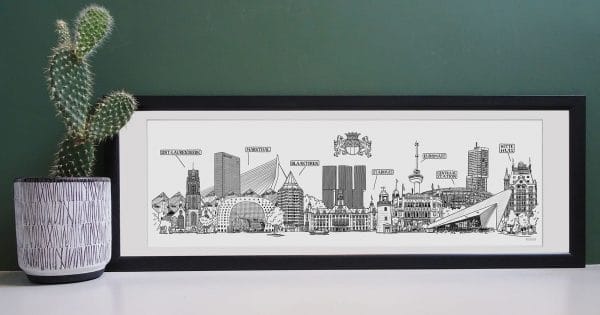 Rotterdam skyline