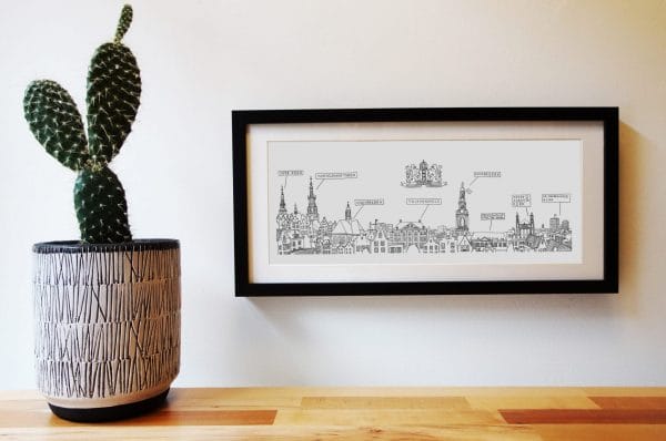 Skyline Amsterdam - Afbeelding 2