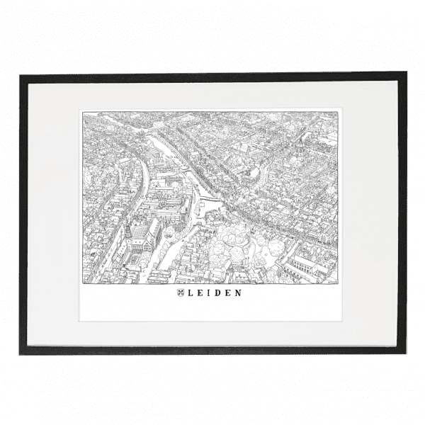 Leiden van bovenaf