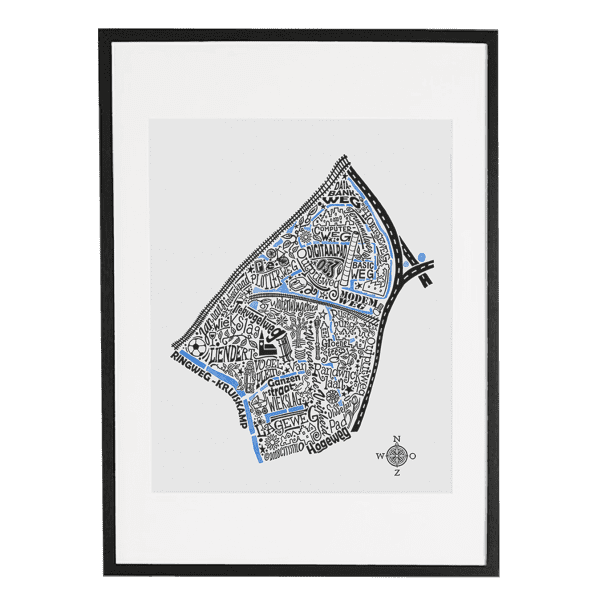De Hoef Rustenburg kalligrafie