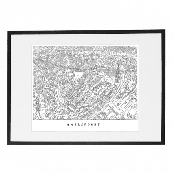 Amersfoort van bovenaf