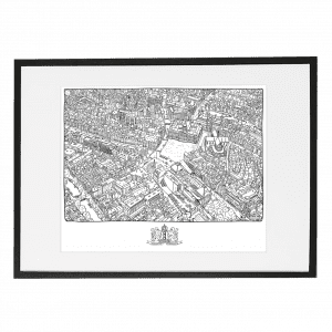 Amsterdam van bovenaf