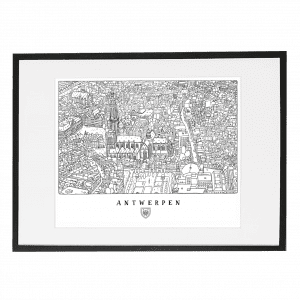 Antwerpen van bovenaf