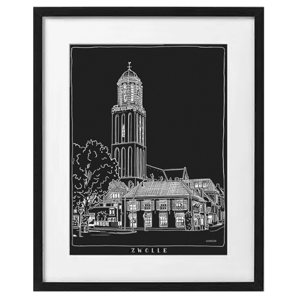 Peperbus Zwolle zwart